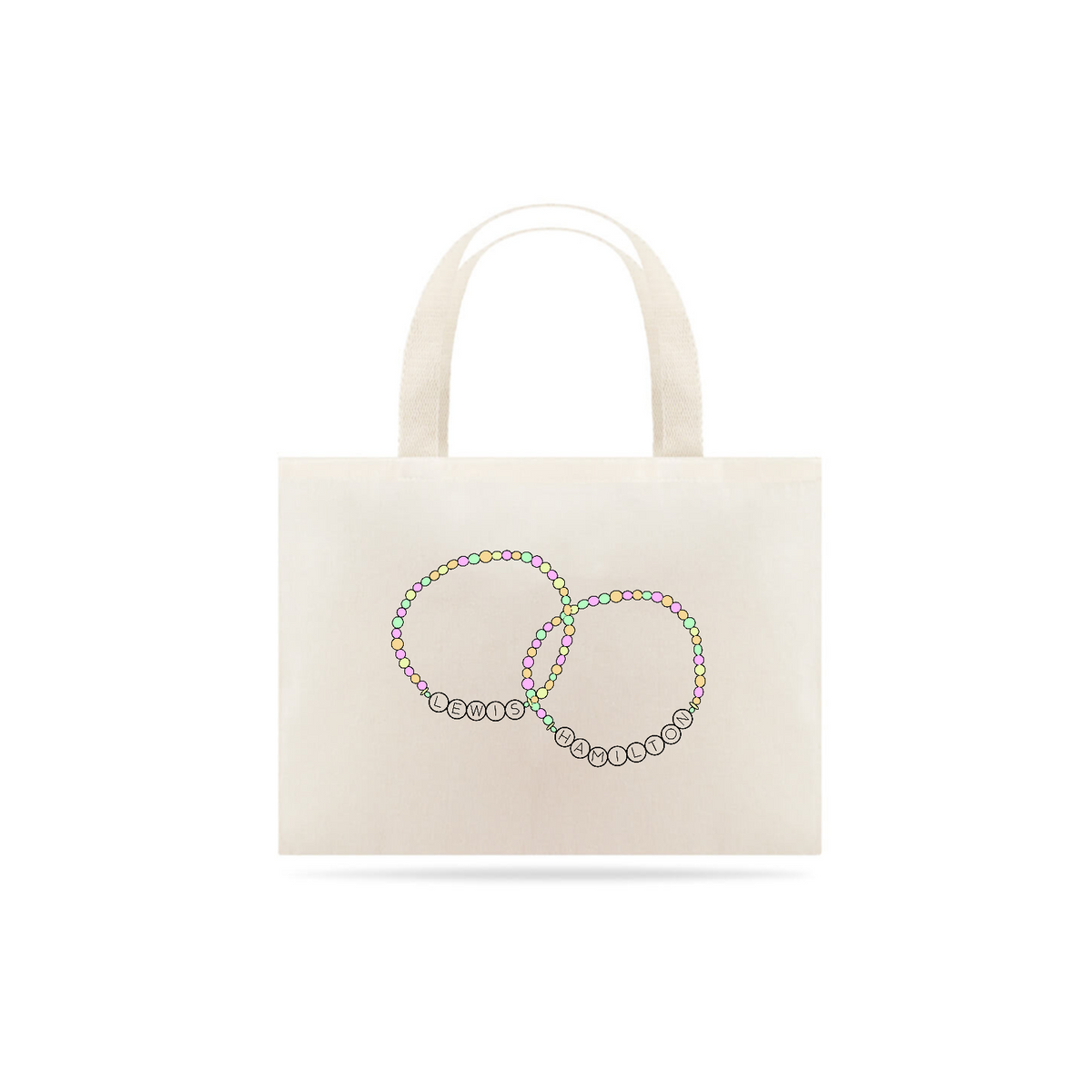 Nome do produto: Ecobag Friendship Bracelets Lewis Hamilton