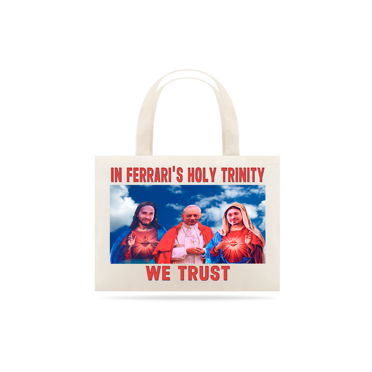 Nome do produto: Ecobag Ferrari Holy Trinity