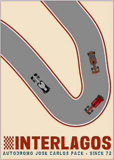 Interlagos - Poster A3 