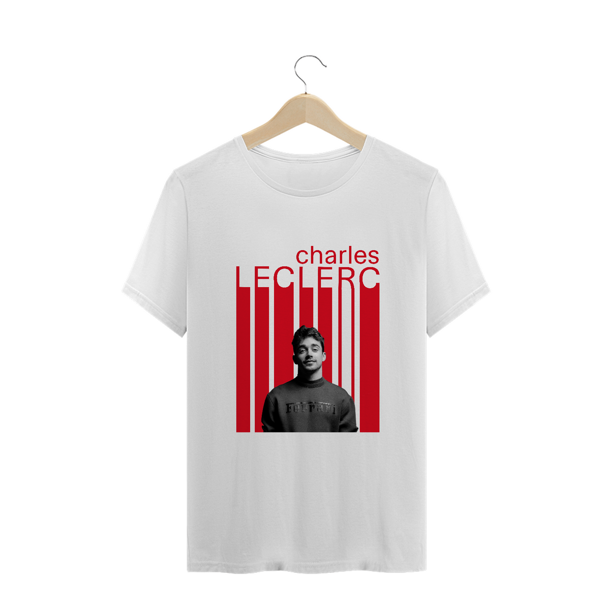 Nome do produto: Charles Leclerc Listras Plus Size