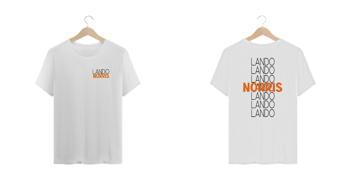 Nome do produto: Lando Norris Minimalista Plus Size