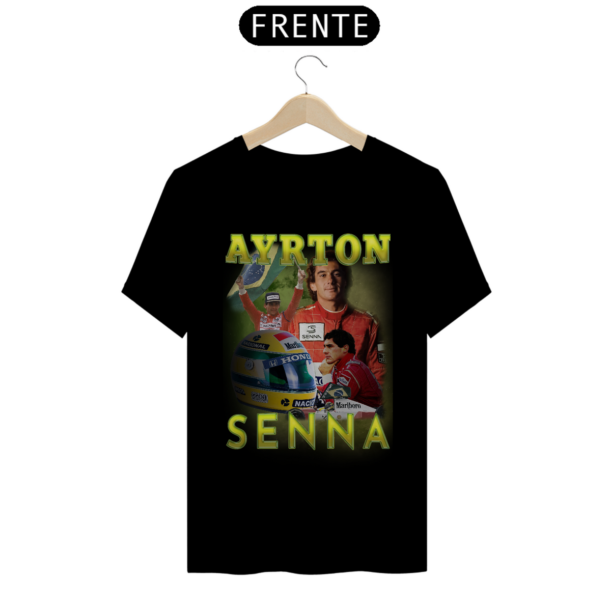 Nome do produto: Ayrton Senna Old School