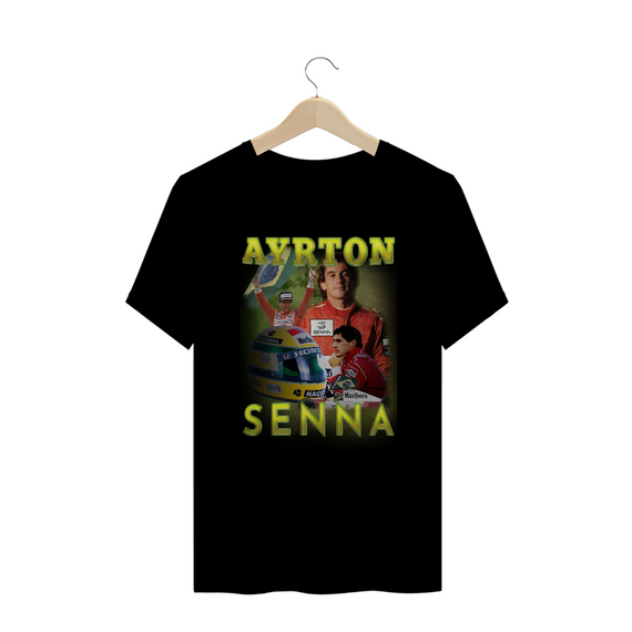 Ayrton Senna Old School Plus Size