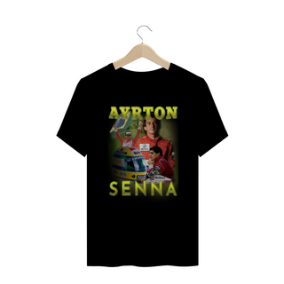 Ayrton Senna Old School Plus Size