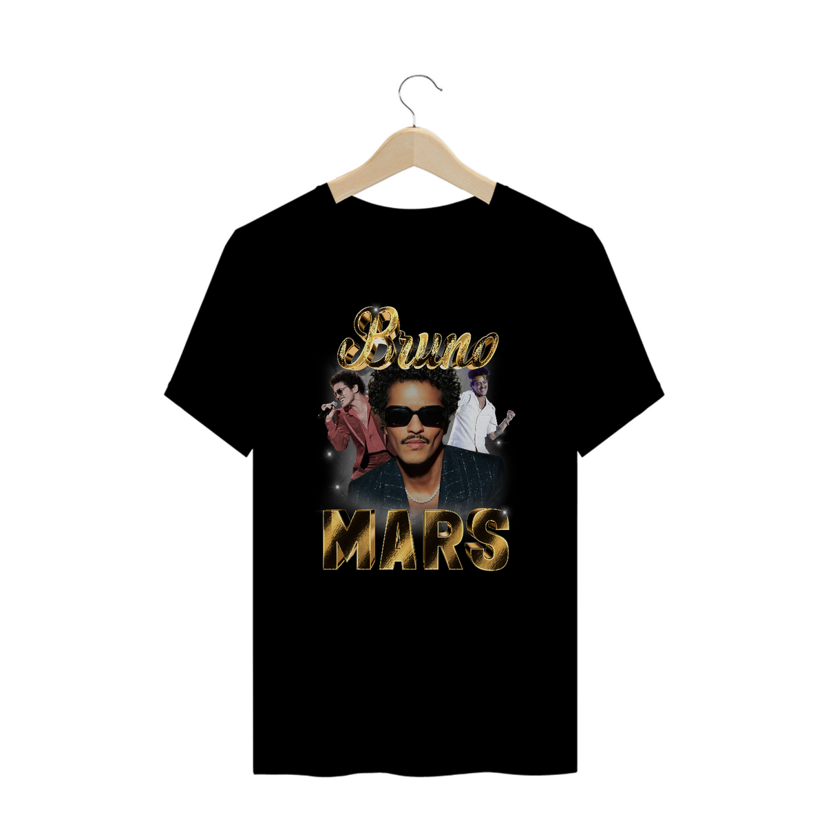 Nome do produto: Bruno Mars Gold Plus Size