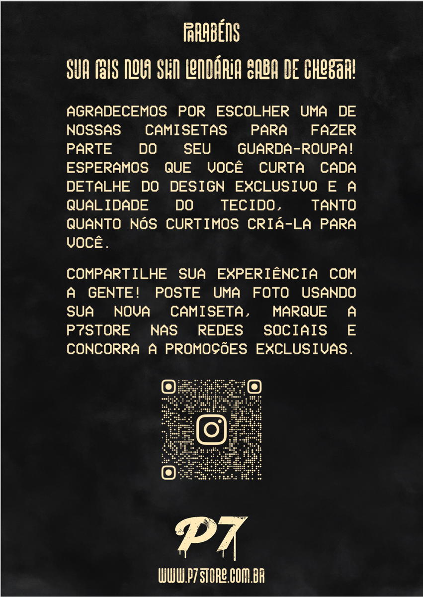 Nome do produto: FLYER P7 STORE