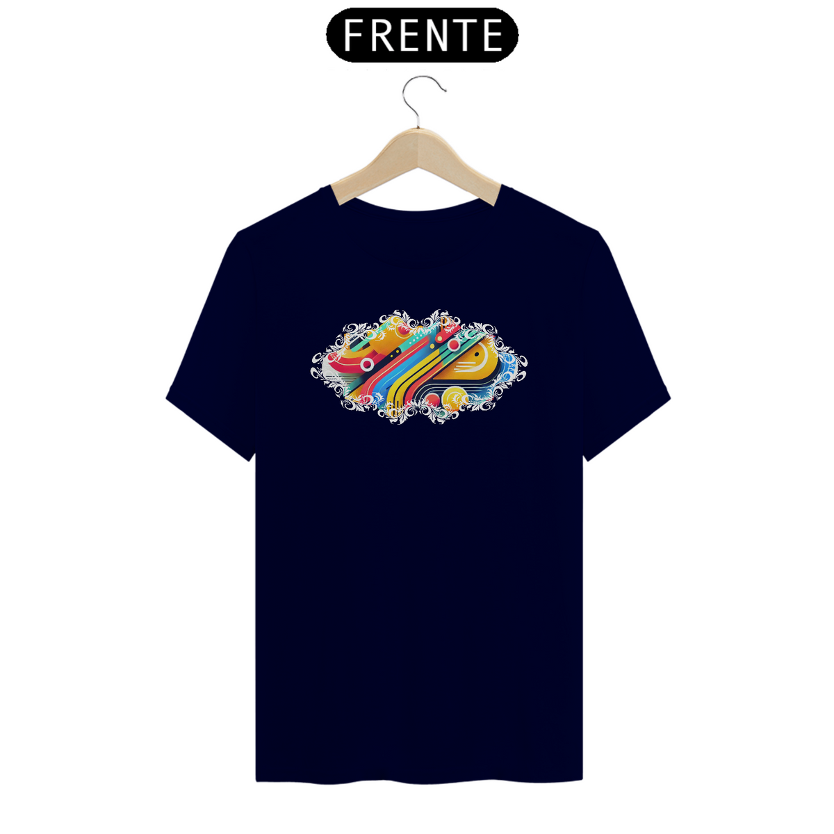 Nome do produto: Camiseta Abstrata