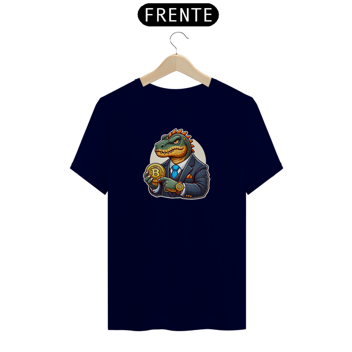 Nome do produto: Camiseta Dino Trader - Bitcoin Boss