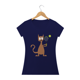 Nome do produtoCamiseta Gato tenista