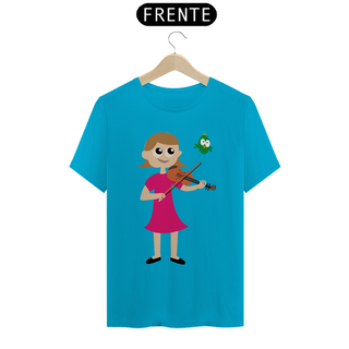 Nome do produtoCamiseta menina violino e passarinho 