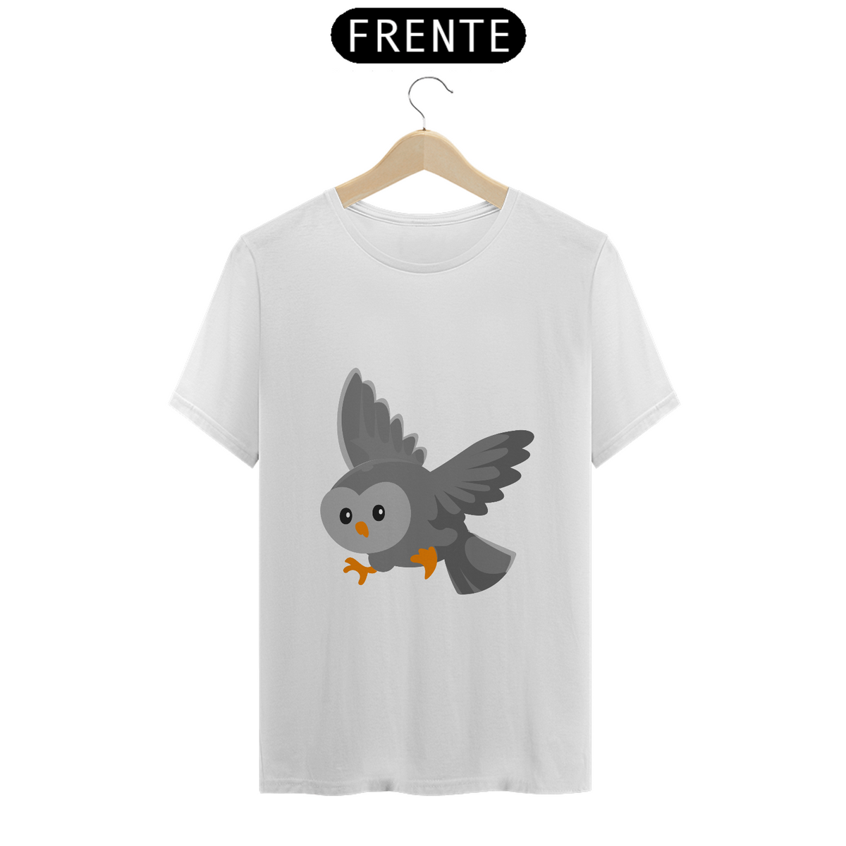 Nome do produto: Camiseta Coruja