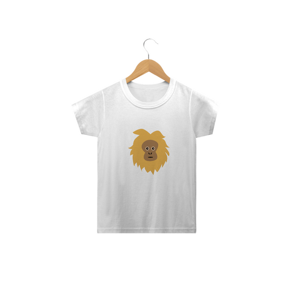 Camiseta Mico Leão Dourado