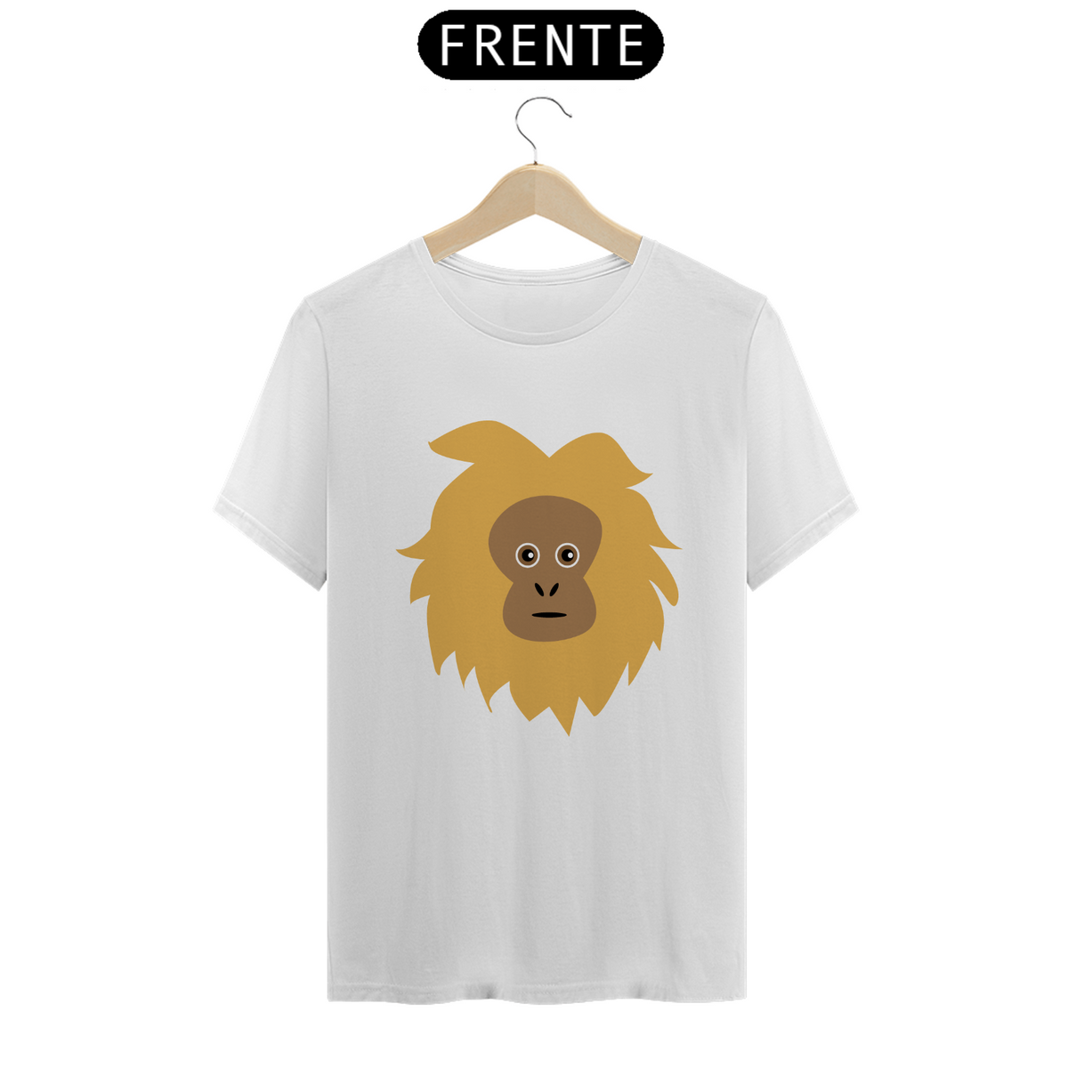 Nome do produto: Camiseta Mico leão dourado