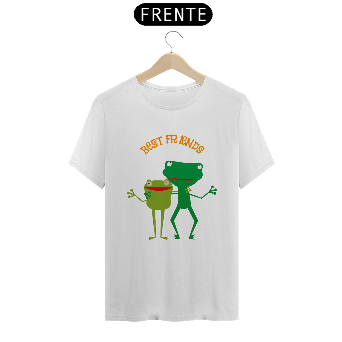 Nome do produto: Camiseta Sapos Best Friend