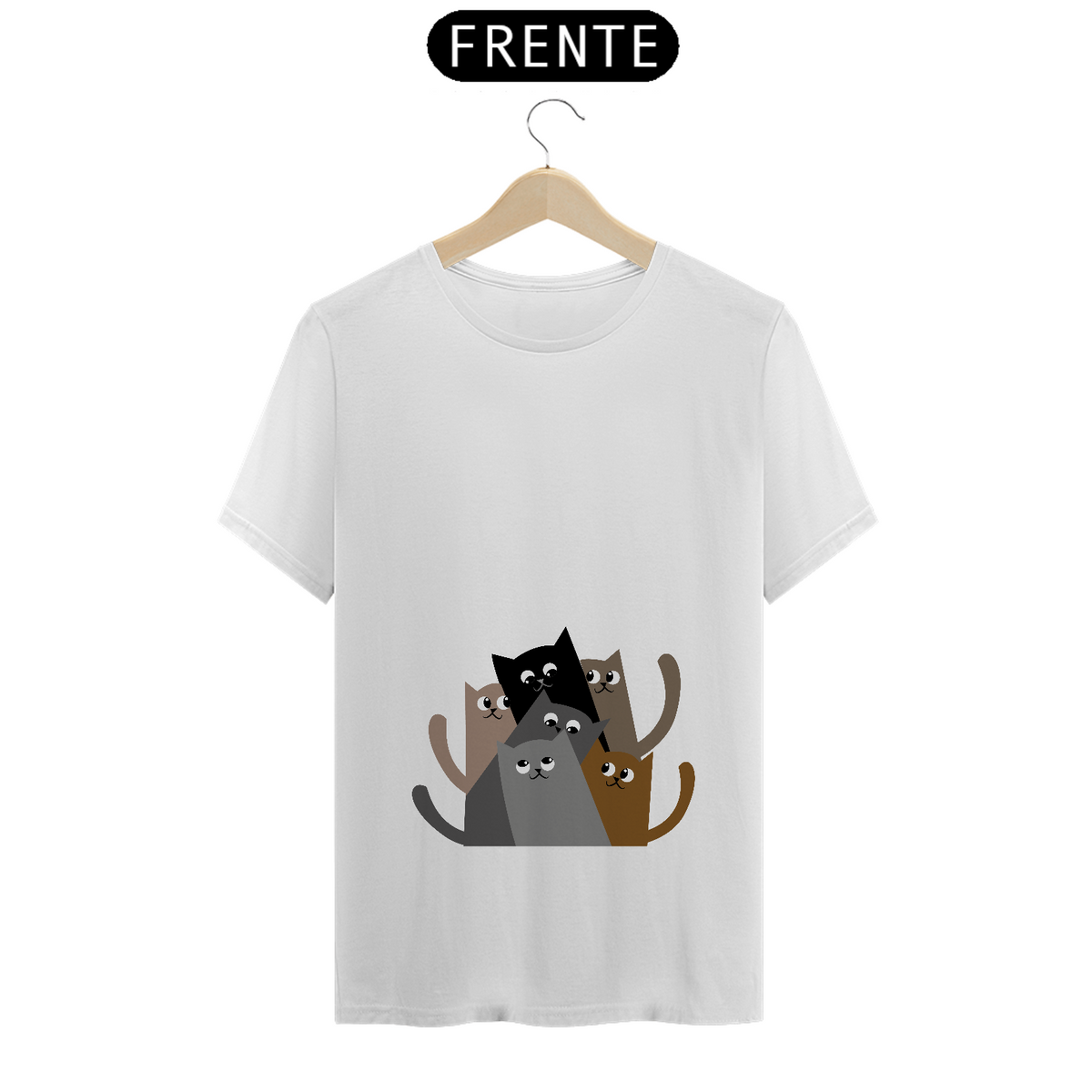 Nome do produto: Camiseta Gataria 