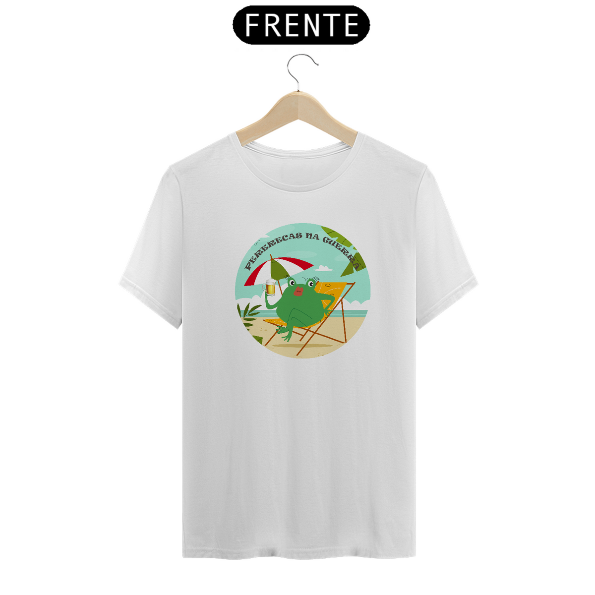 Nome do produto: Camiseta Perereca na guerra 2