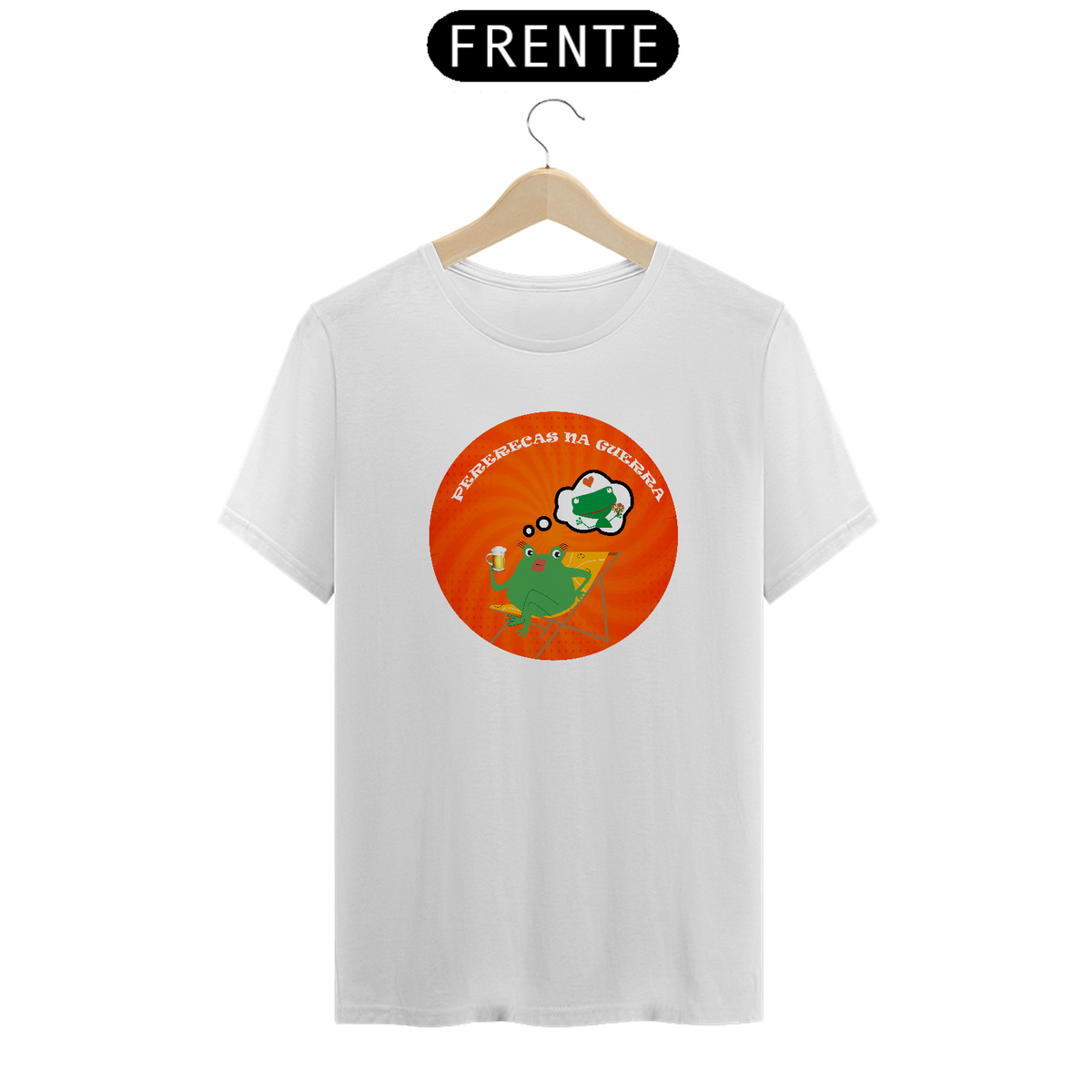 Nome do produto: Camisetas Pererecas na guerra1