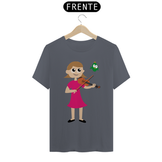 Nome do produtoCamiseta menina violino e passarinho 