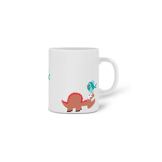 Nome do produtoCANECA DINO E PASSARINHO