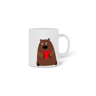 Nome do produtoCaneca Urso apaixonado