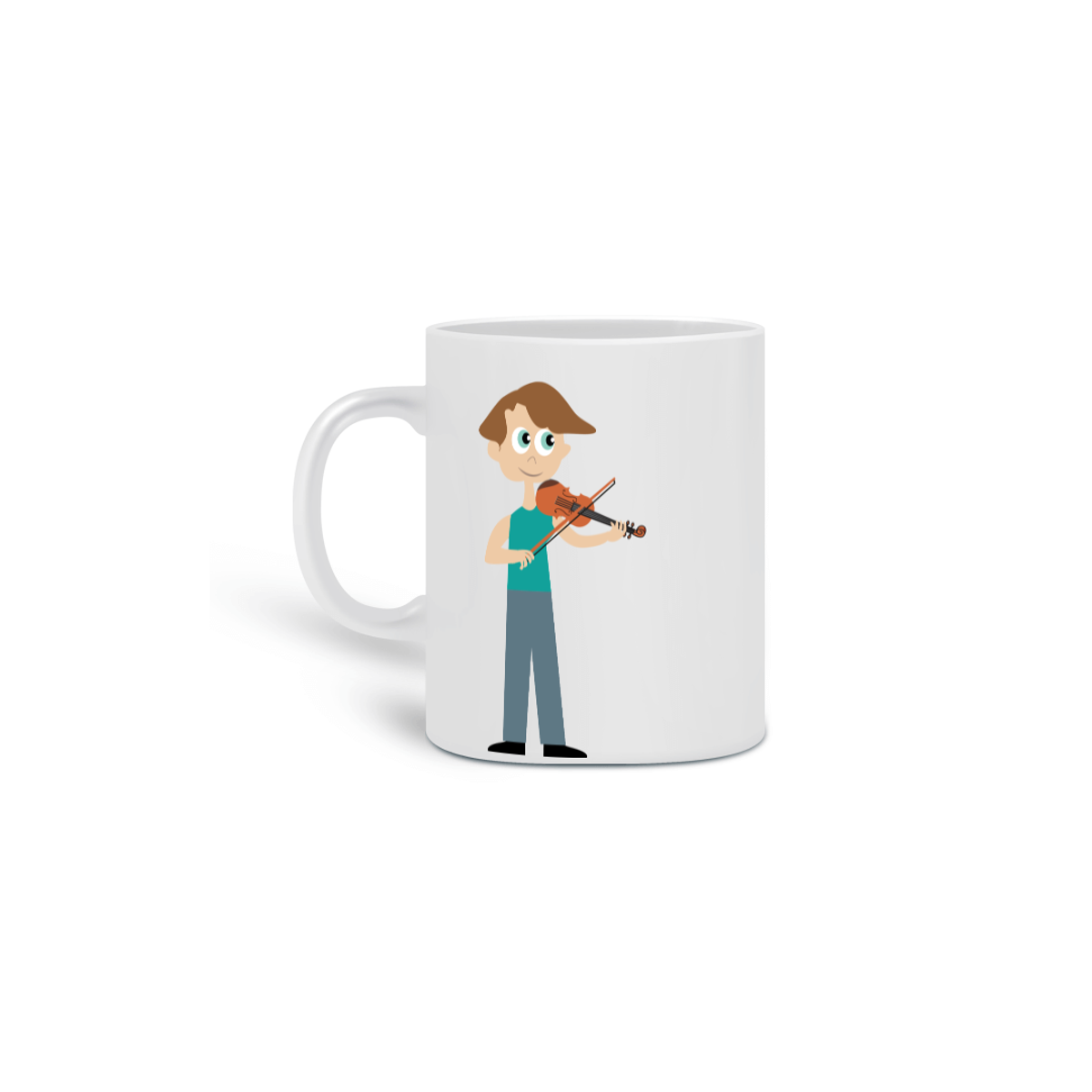 Nome do produto: Caneca rapaz violino