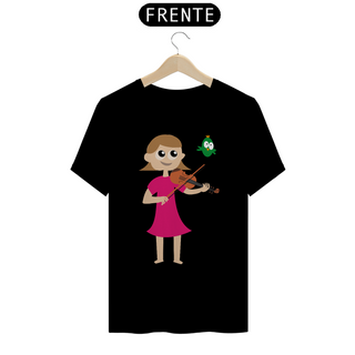 Nome do produtoCamiseta menina violino e passarinho 