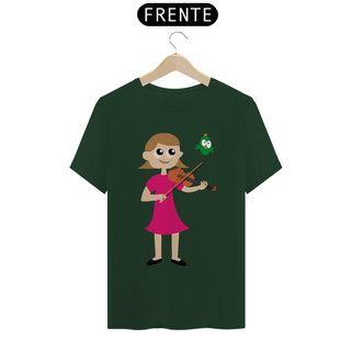 Nome do produtoCamiseta menina violino e passarinho 