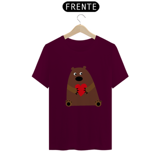 Nome do produtoCamiseta Urso apaixonado