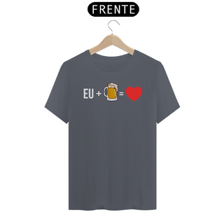 Nome do produtoCamiseta Classic Algodão - Eu + Cerveja