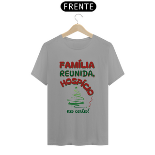 Nome do produtoCamiseta Quality Algodão - Família Reunida - Hospício Na Certa!