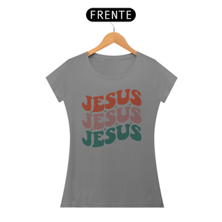 Nome do produtoCamiseta Baby Look Quality Algodão - Jesus