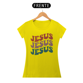 Nome do produtoCamiseta Baby Look Quality Algodão - Jesus