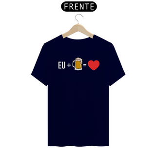 Nome do produtoCamiseta Quality Algodão - Eu + Cerveja