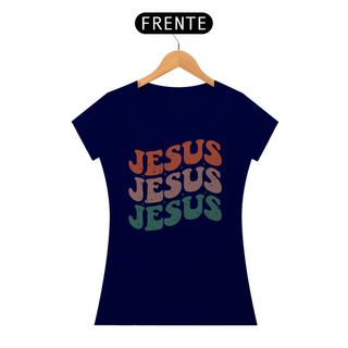 Nome do produtoCamiseta Baby Look Quality Algodão - Jesus