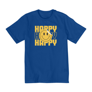 Nome do produtoCamiseta Quality Algodão Infantil - 10 a 14 anos - Emoji Happy