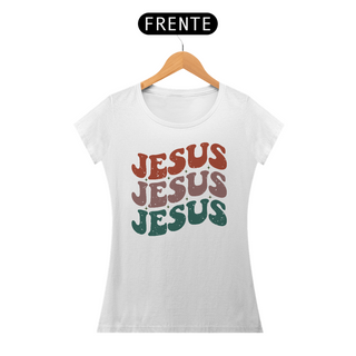 Nome do produtoCamiseta Baby Look Quality Algodão - Jesus