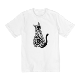 Nome do produtoCamiseta Quality Algodão Infantil - 10 a 14 anos - Cat Meow