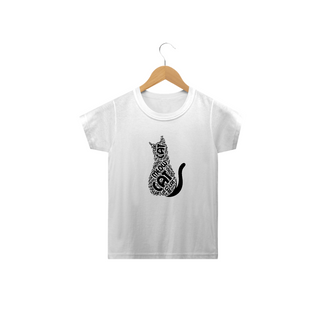 Nome do produtoCamiseta Classic Algodão Infantil - 2 a 14 Anos - Cat Meow 