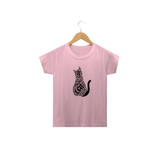 Nome do produtoCamiseta Classic Algodão Infantil - 2 a 14 Anos - Cat Meow 