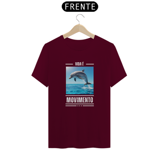 Nome do produtoCamiseta Quality Vida é Movimento Golfinho