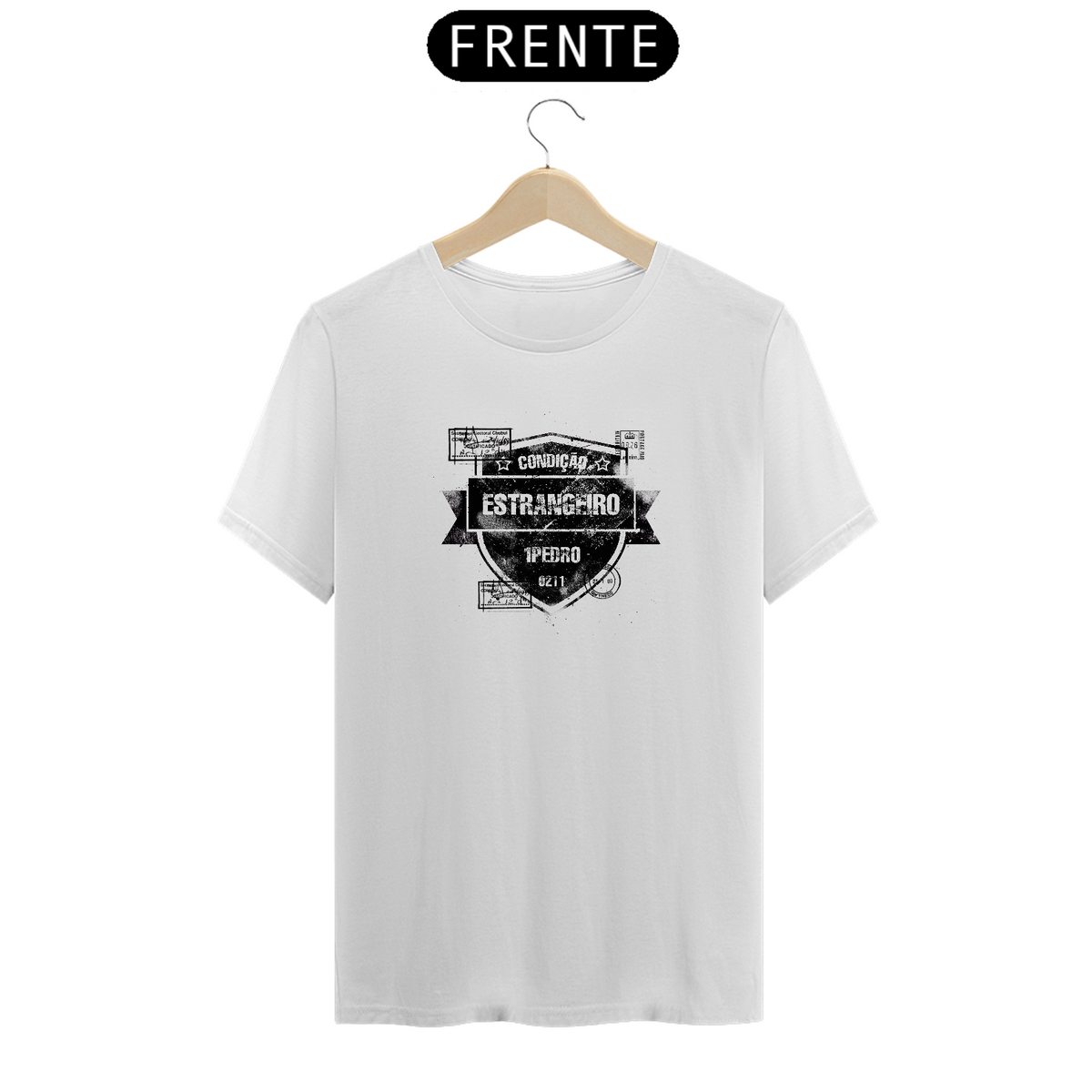 Nome do produto: Camiseta Estrangeiro