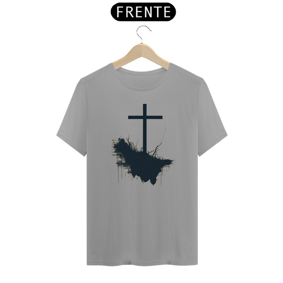 Camiseta Cristã. Cruz 