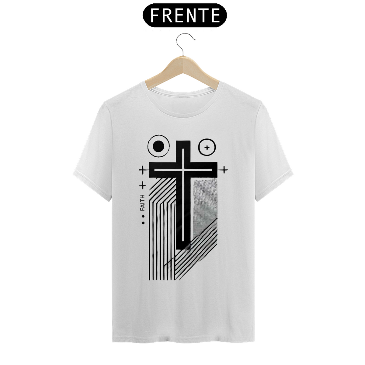 Nome do produto: Camiseta Cristã, Faith