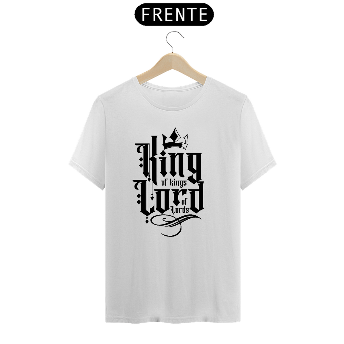 Nome do produto: Camiseta Cristã, King of Kings