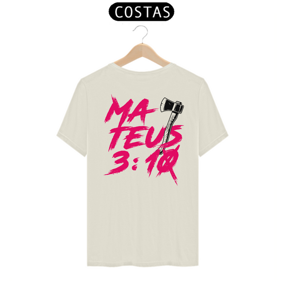 Camiseta Cristã Prime, Machado