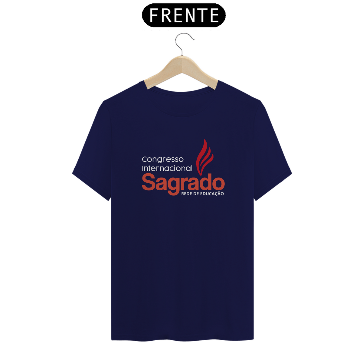 Nome do produto: CAMISETA SAGRADO AZUL