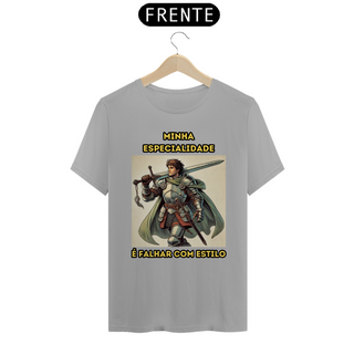 Nome do produtoT-Shirt Classic RPG cômica