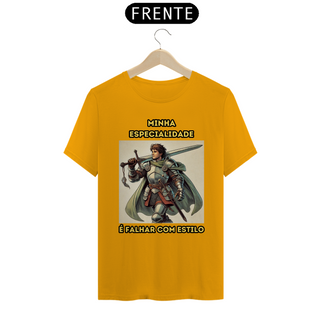 Nome do produtoT-Shirt Classic RPG cômica