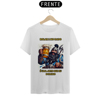 Nome do produtoT-Shirt Classic RPG cômica