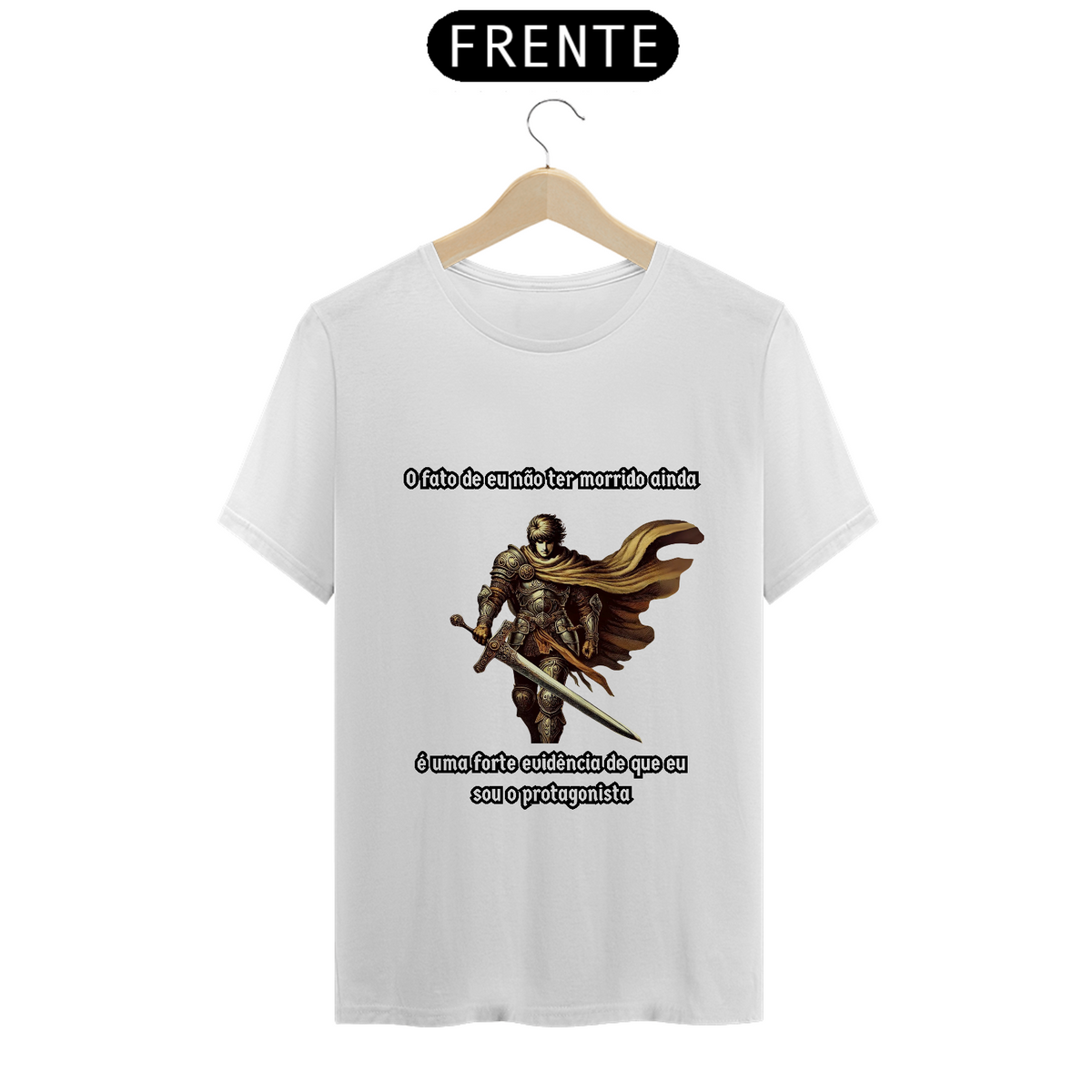 Nome do produto: T-Shirt Classic RPG cômica